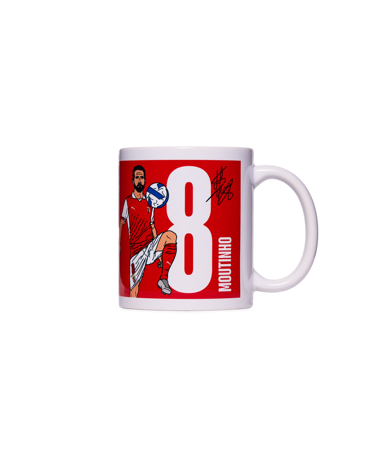 Mug SC Braga João Moutinho Red