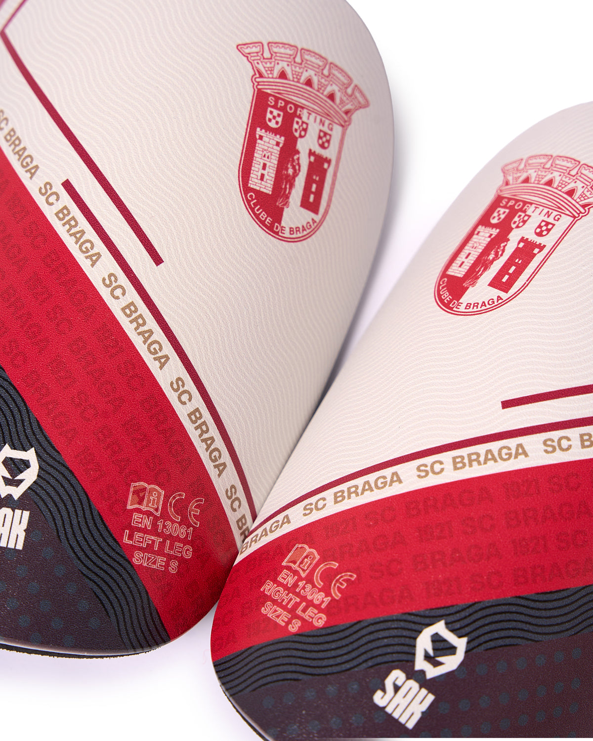 Shin Guards SC Braga SAK Kids White
