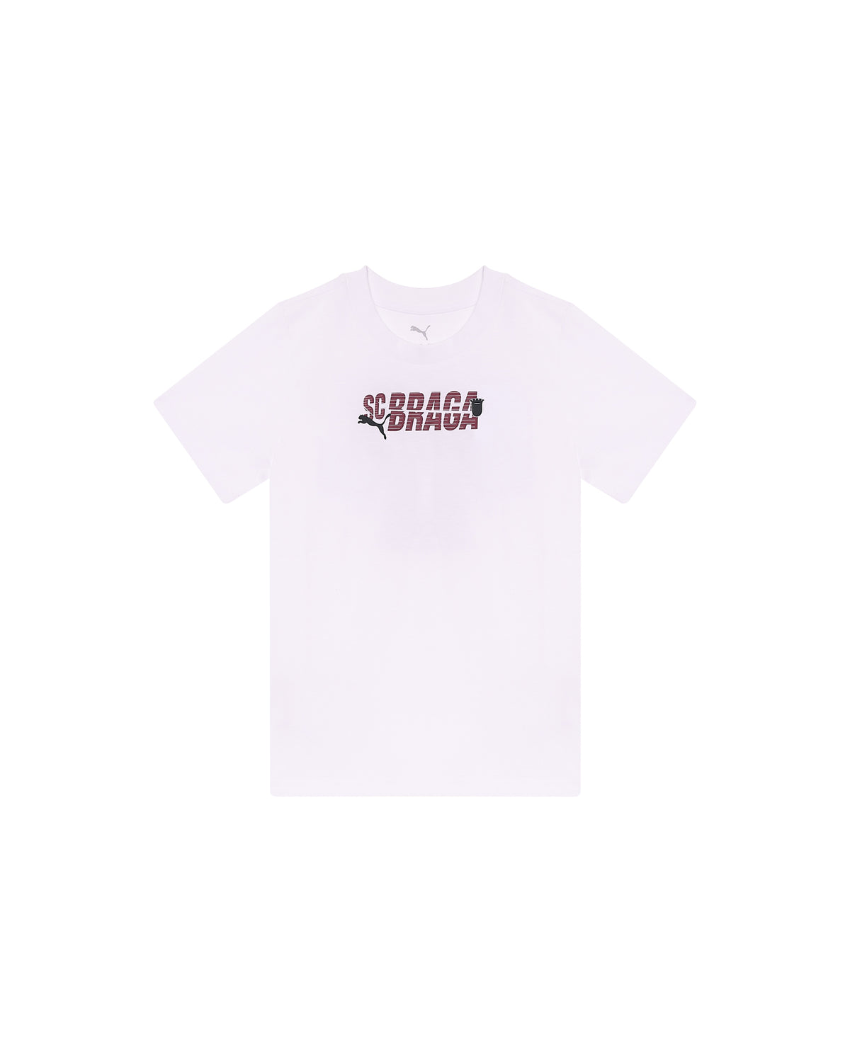 T-shirt SC Braga x PUMA Júnior Branca