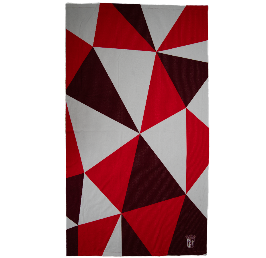 SC Braga Triangles Beach Towel