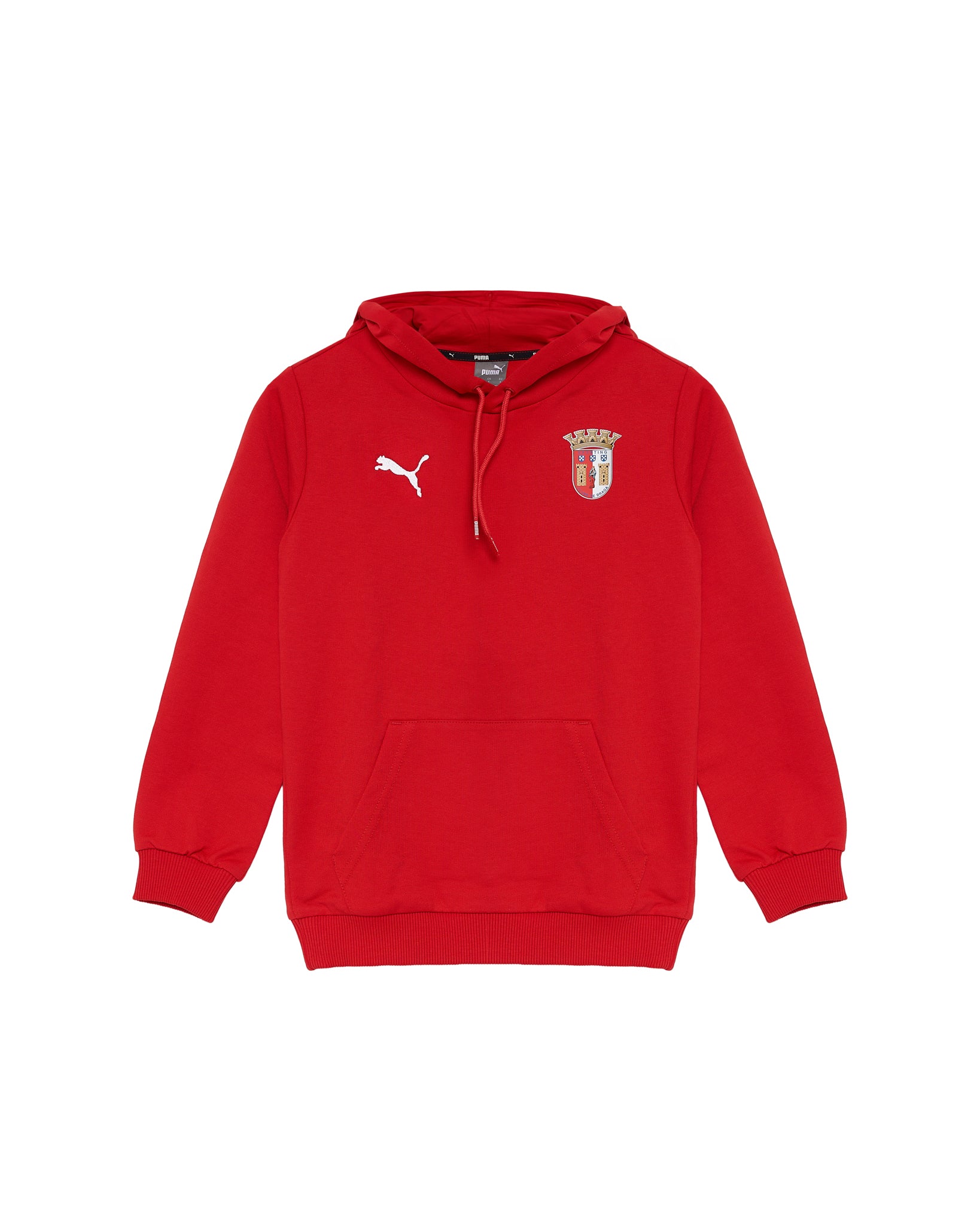 Hoodie Puma 26/27 Júnior Vermelho