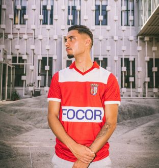Camisola Retro SC Braga 87-88 - Adulto
