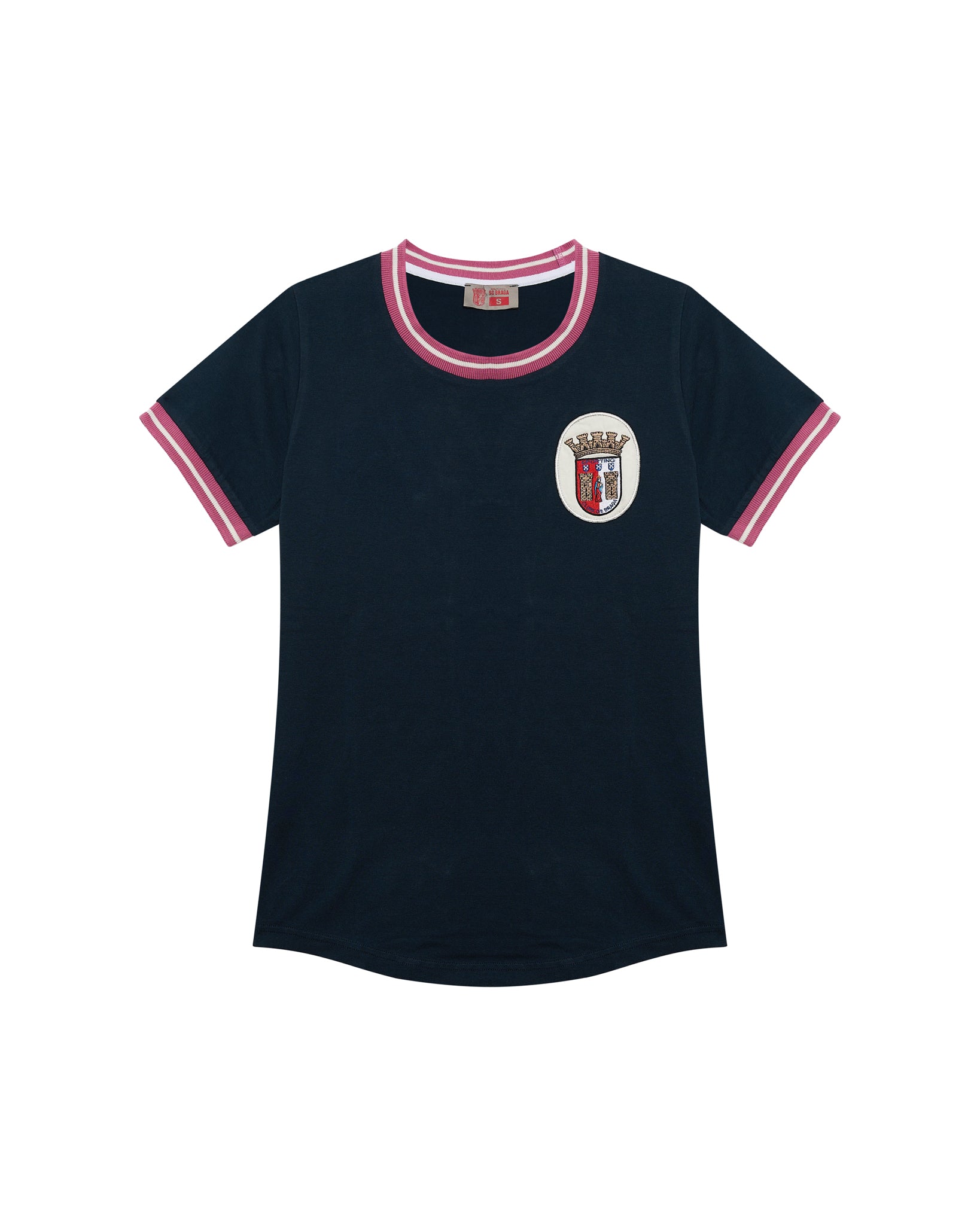 T-shirt vintage SC Braga Adulto Azul