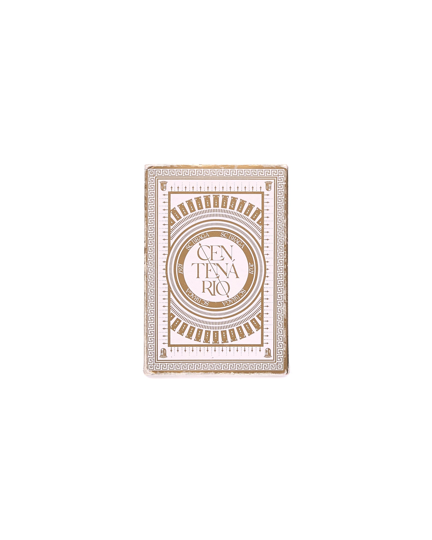 SC Braga Golden Playing Cards