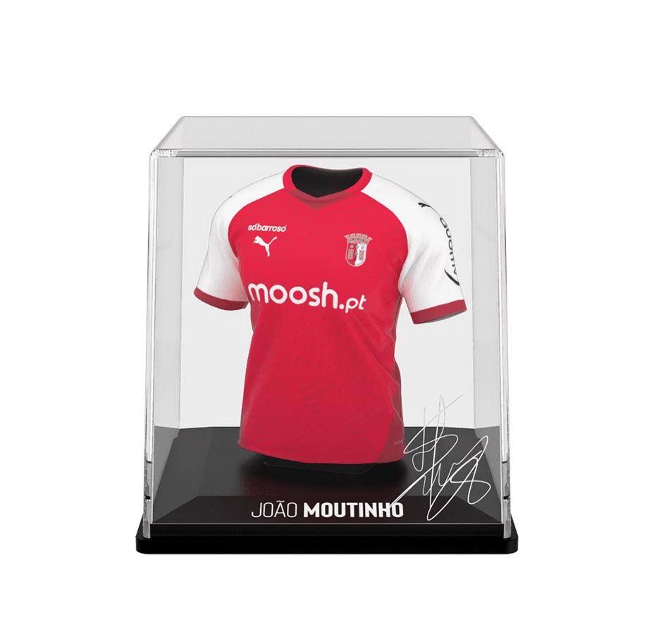 Edição Colecionador -Camisola Oficial SC Braga Principal 24/25 Adulto João Moutinho
