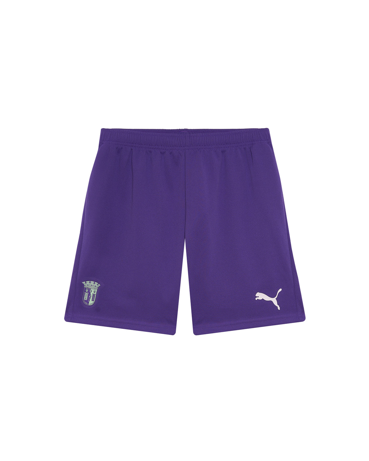 Calção Oficial SC Braga Equipamento Alternativo 25/26 Júnior Roxo