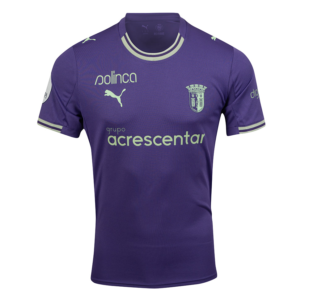 SC Braga Women's Away Football Shirt 25/26 Purple