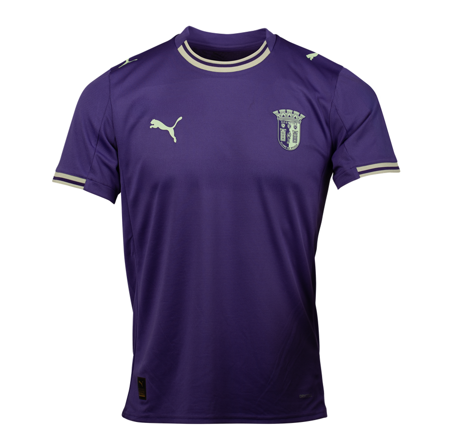 SC Braga Official Away Jersey 25/26 Junior Purple