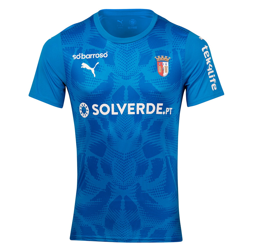 SC Braga Official Away Goalkeeper Jersey 25/26 Adult Blue