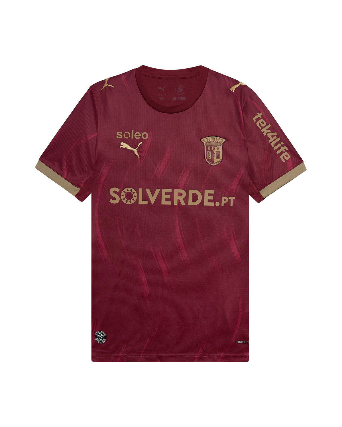 Camisola Oficial SC Braga Equipamento Alternativo 26/27 Adulto Bordô