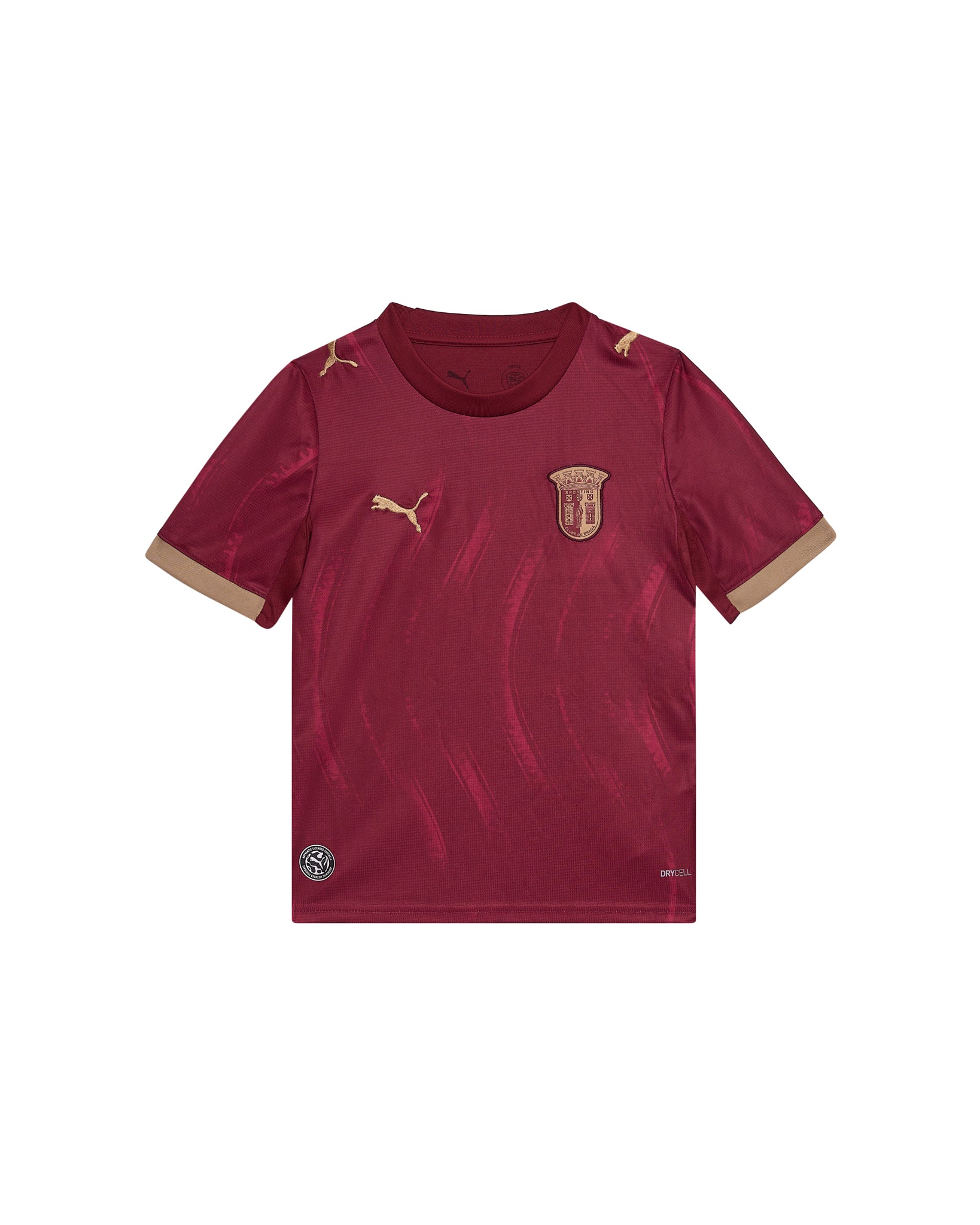 Camisola Oficial SC Braga Equipamento Alternativo 26/27 Júnior Bordô