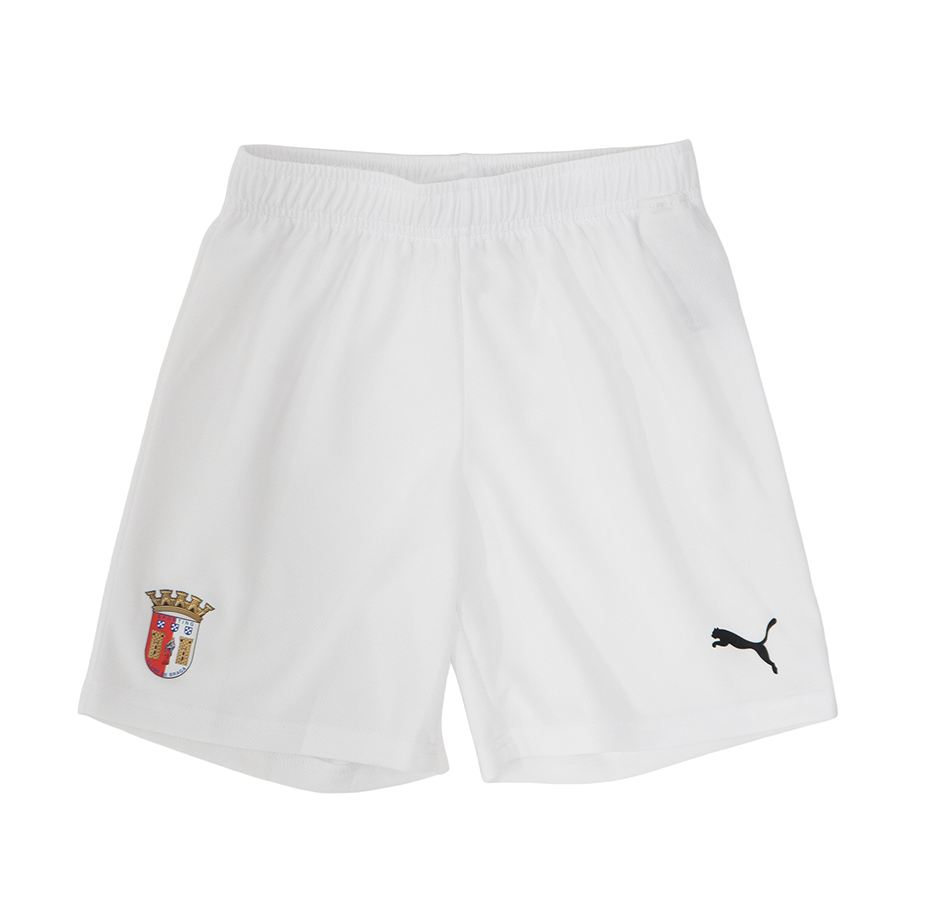 Calções Principais SC Braga 25/26 – Criança