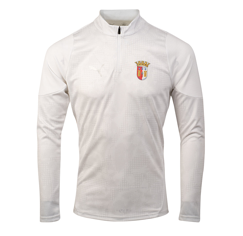 Camisola Branca de Treino Jogador SC Braga 25/26
