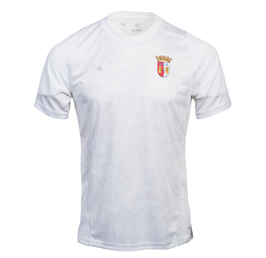 T-shirt Branca de Treino Jogador SC Braga 25/26