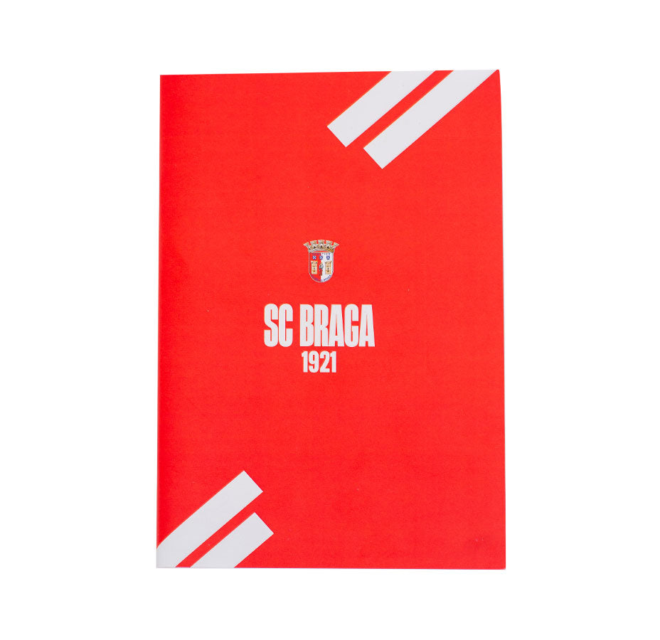 SC Braga Red Notebook