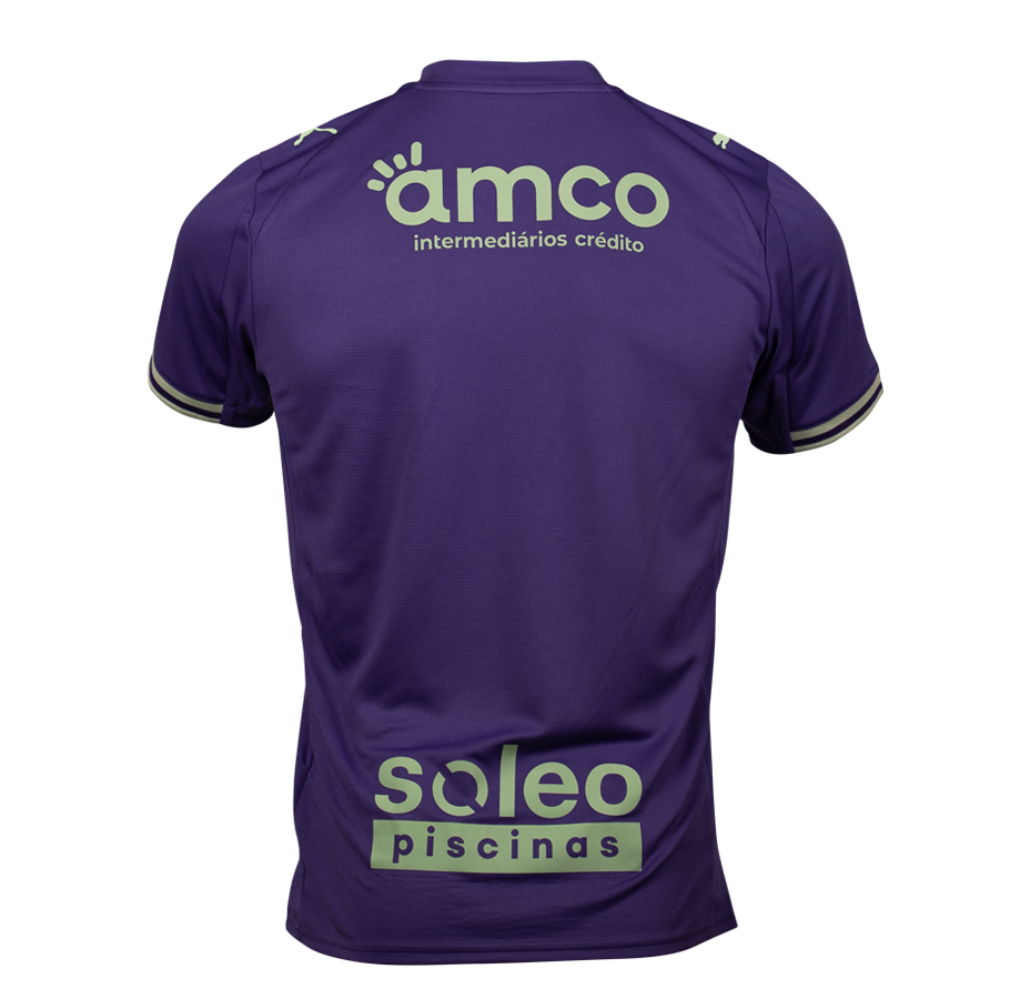 Camisola Oficial SC Braga Alternativa 25/26 Senhora Roxa