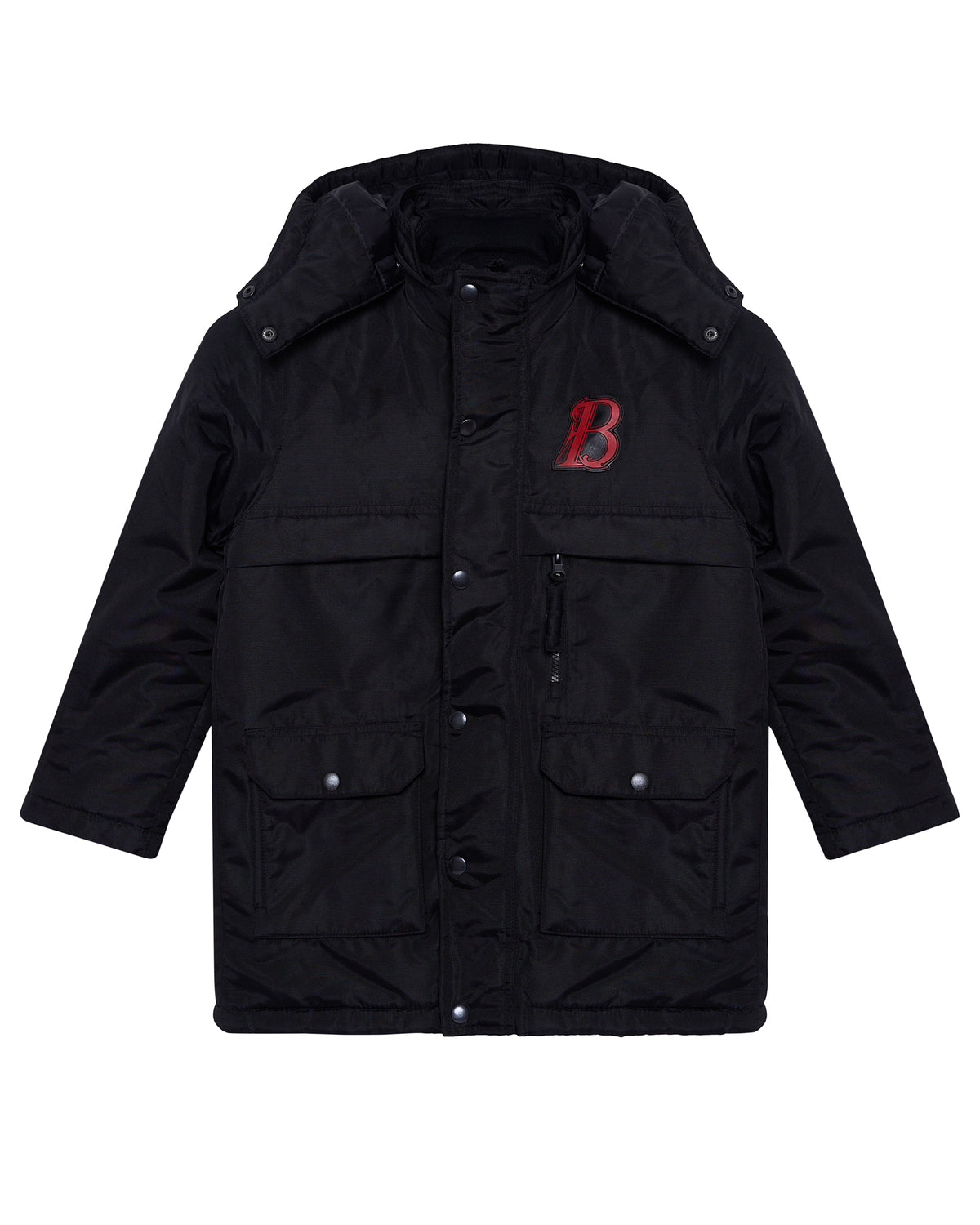 Parka SC Braga "B" Júnior Preta
