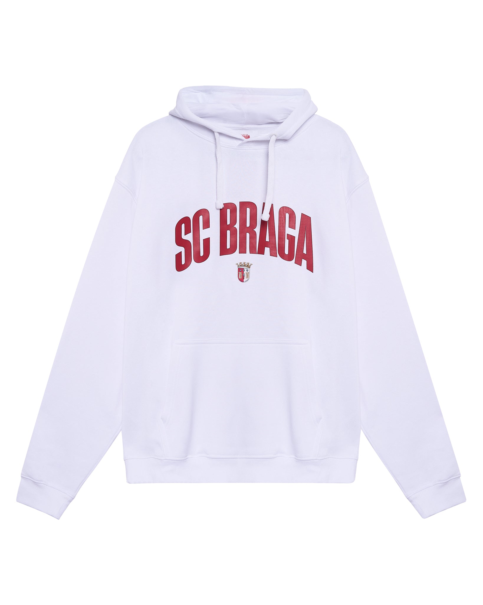 Hoodie SC Braga Adulto Branco